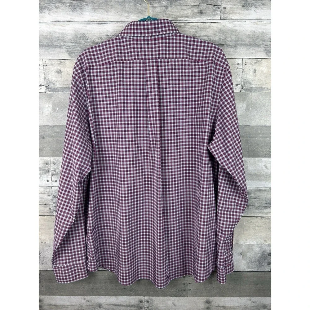 Vineyard Vines Slim Fit Tucker Plaid Long Sleeve Button Up XL